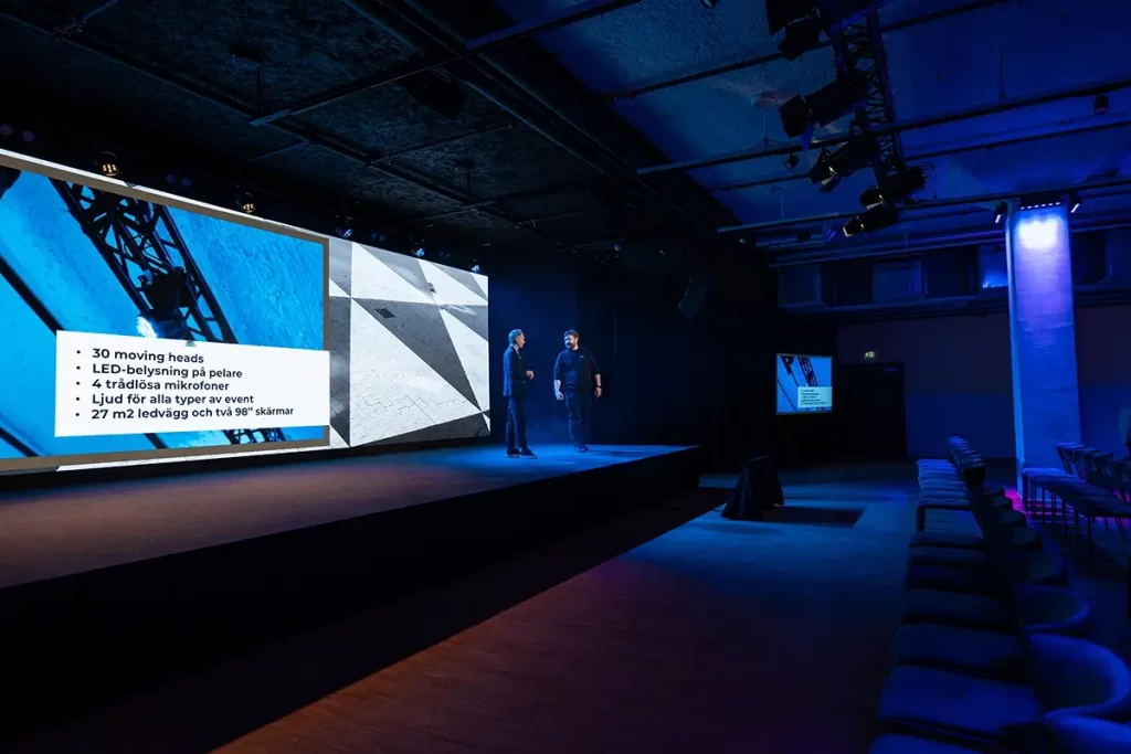 Lecture at the vault at Sergel Hub